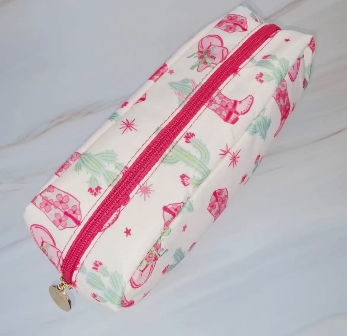 Western Whimsy Everyday Cosmetic Case