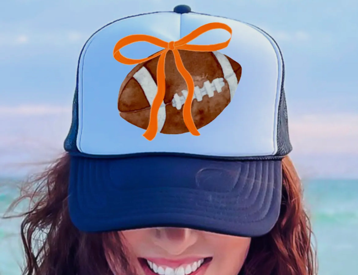 Coquette Auburn Tigers Football Game Day Trucker Hat