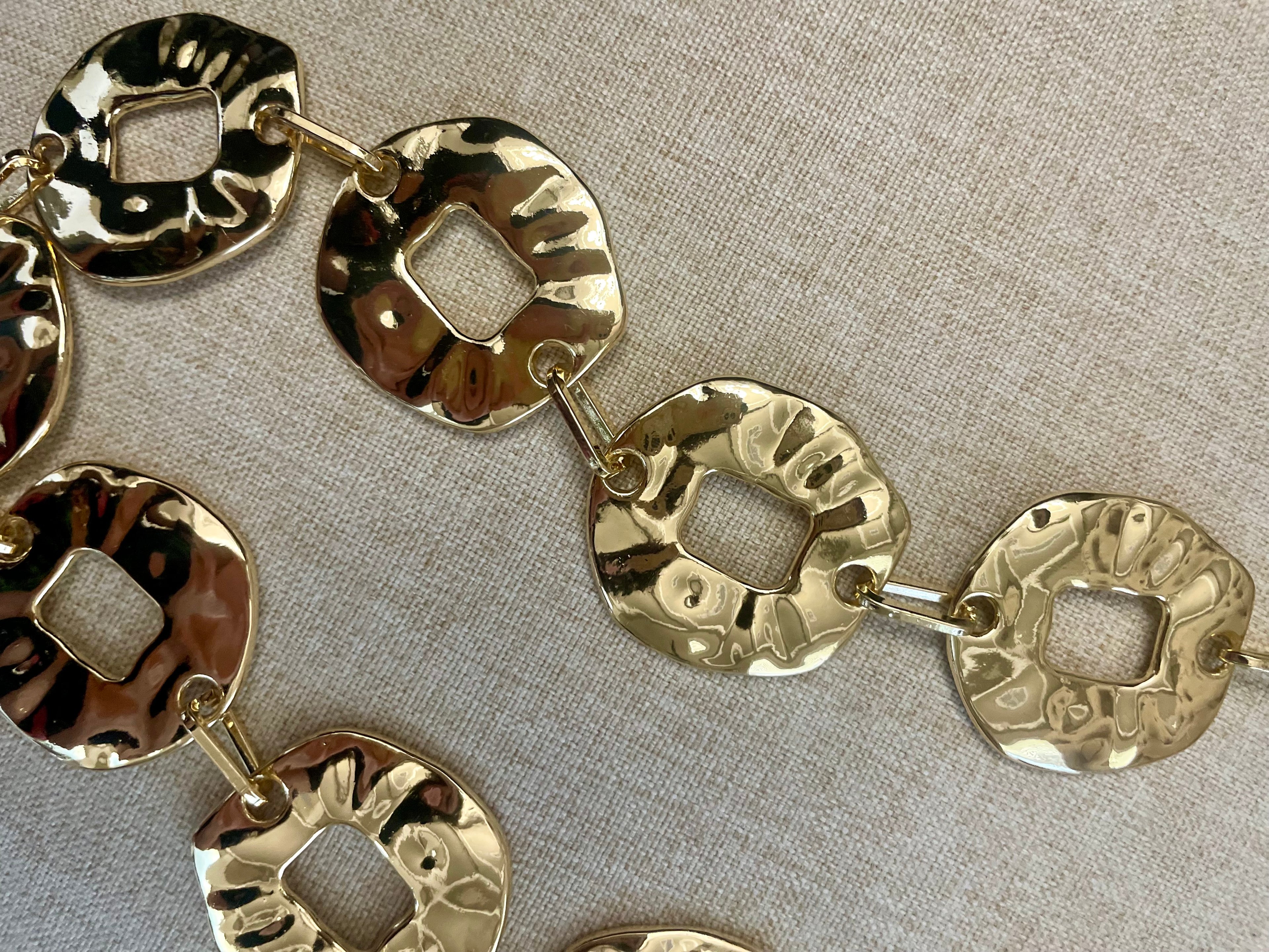 Gold Chain Adjustable Belt