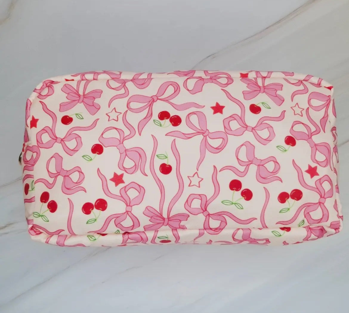 Cherry Bowtiful Everyday Cosmetic Case