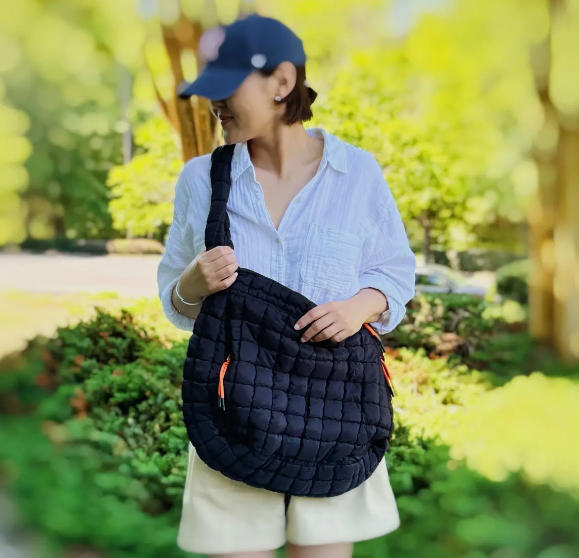 Perfect Puffy Large Quilted Bag