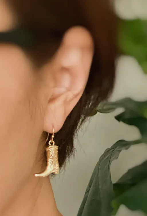 Cowgirl Bootie Dangle Earring