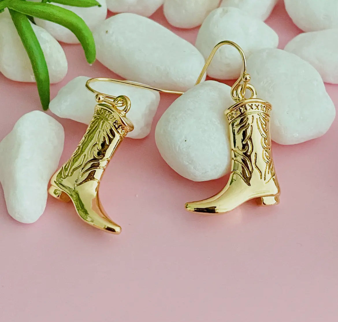 Cowgirl Bootie Dangle Earring