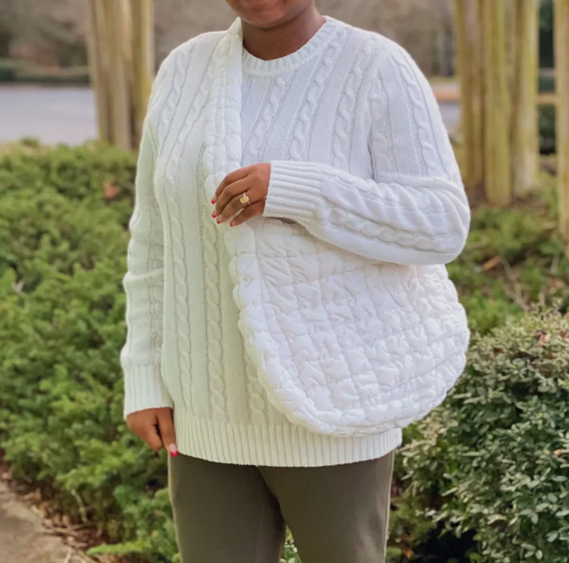 Carry All Quilted Cross Body Bag