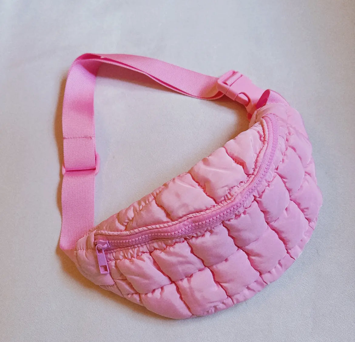 Perfect Puffy Banana Shape Sling Bag