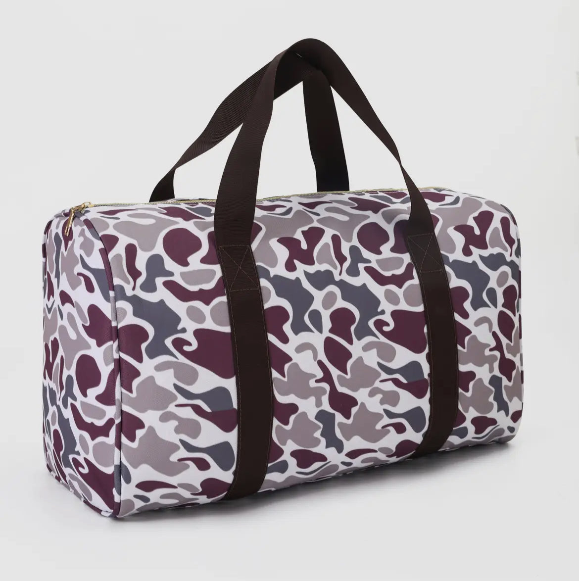Camo Print Duffle Bag *preorder*