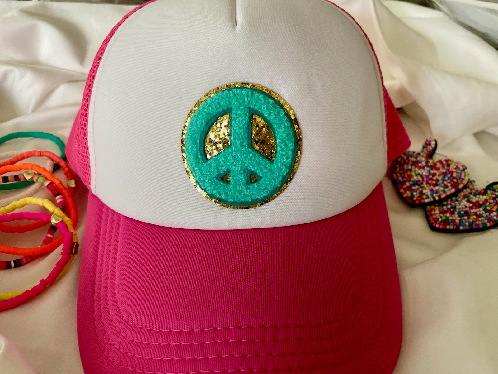 Hot Pink Trucker Hat