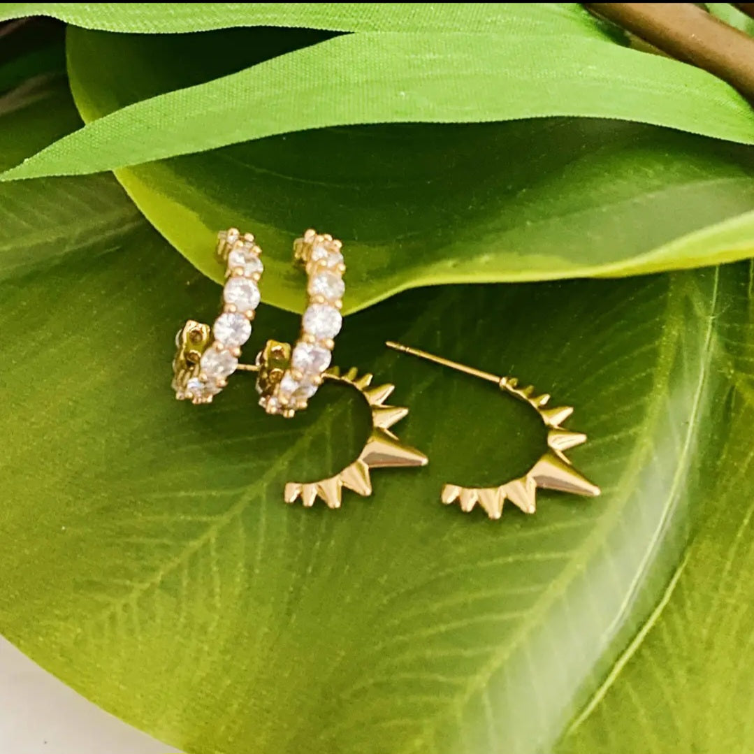 Mini Hoop Earring Set