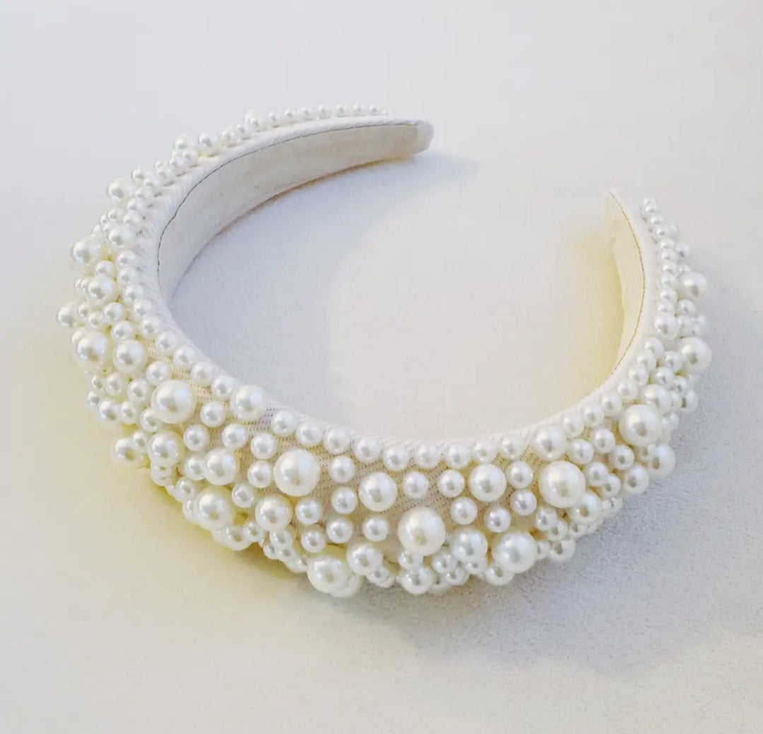 Princess Pearls Headband