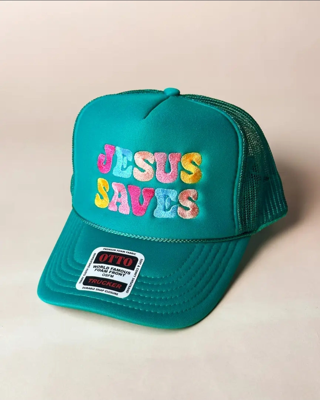 Jesus Saves Trucker Hat