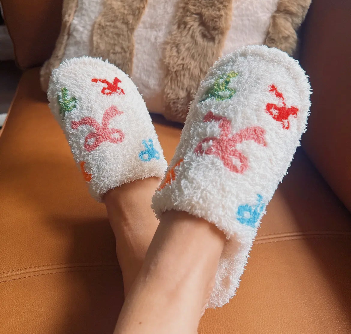 Bow Field Cozy Lounge Slipper