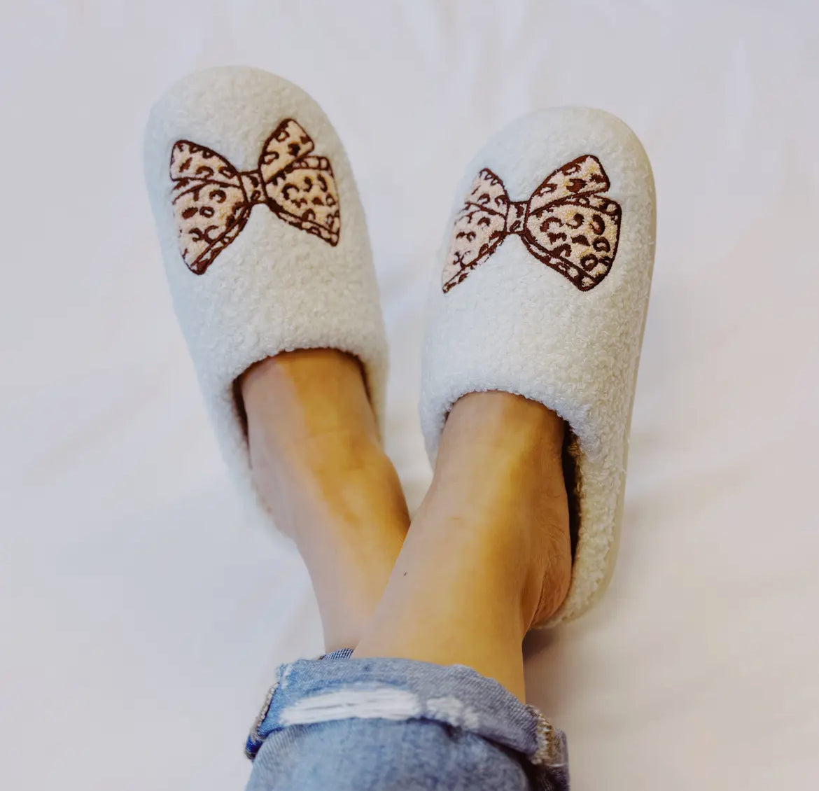 Emily Bow Cozy Lounge Slippers