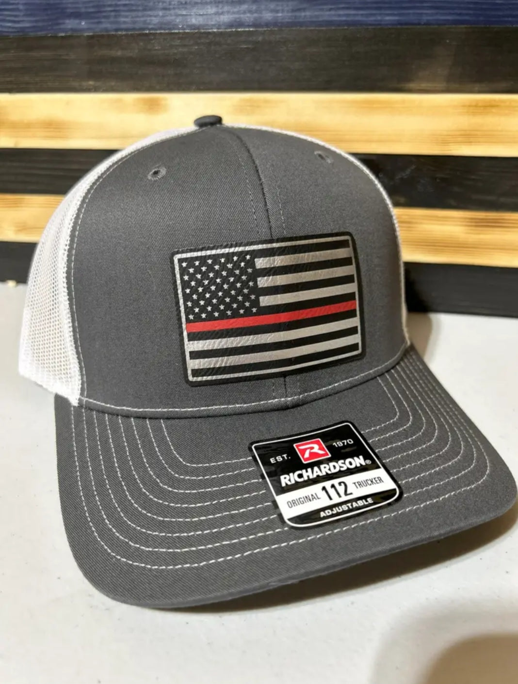 American Flag Trucker Hat