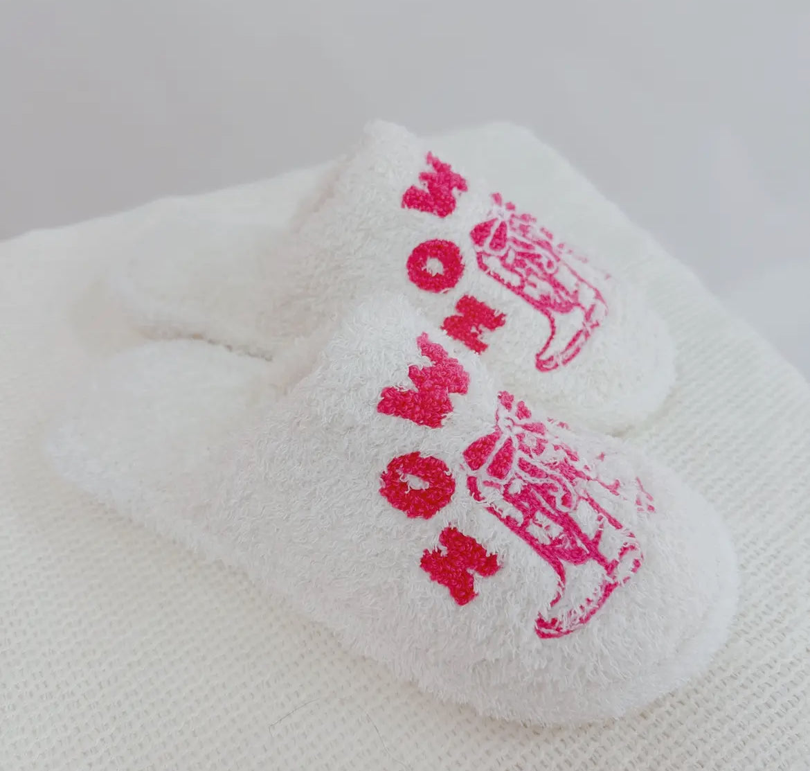 Howdy Boot Coziest Lounge Slippers