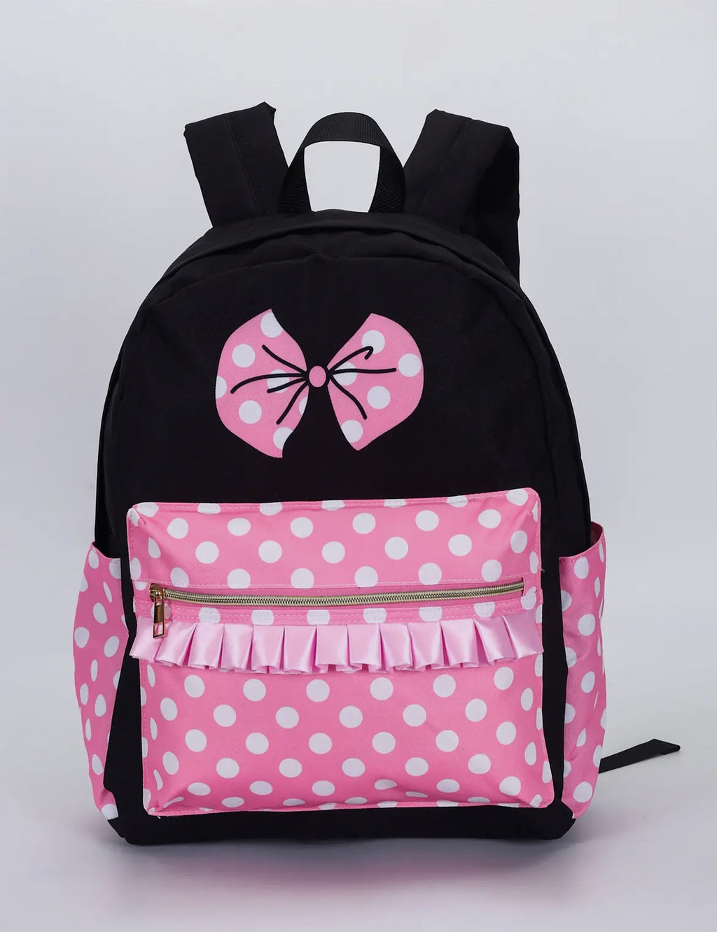 Polka Dots Printed Character Backpack *preorder*