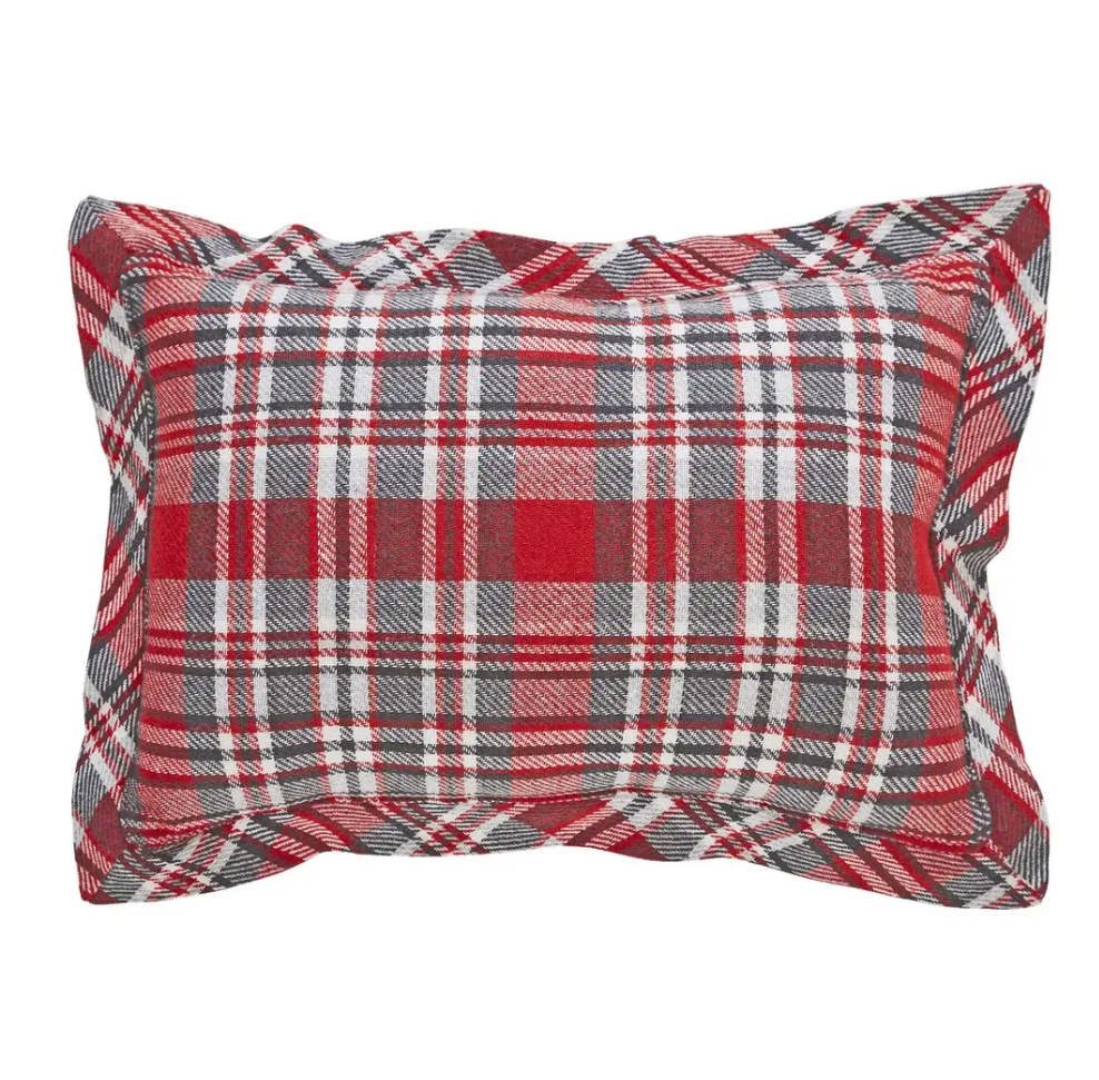 Plaid Merry Pillow