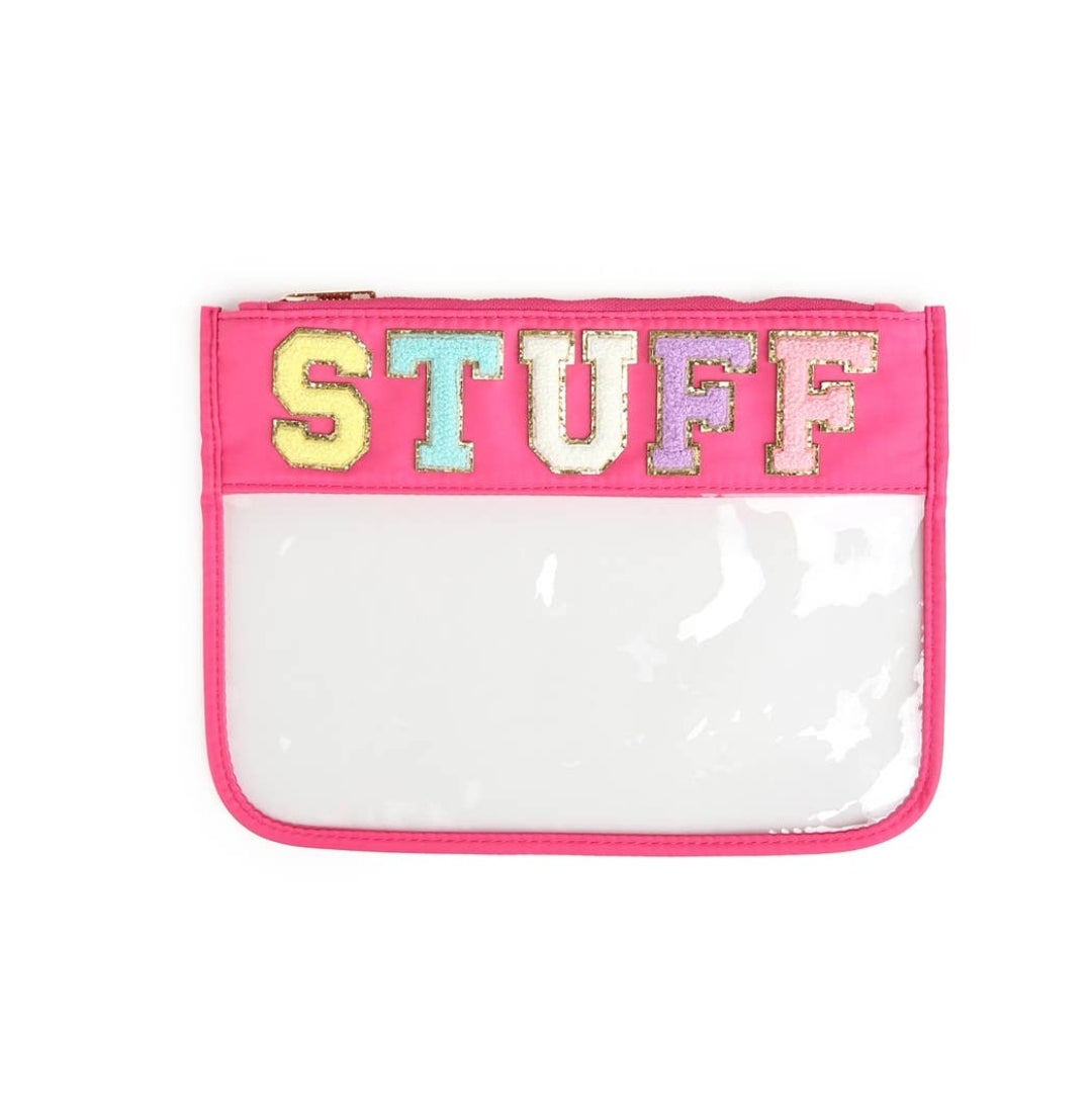'STUFF' Zipper Pouch